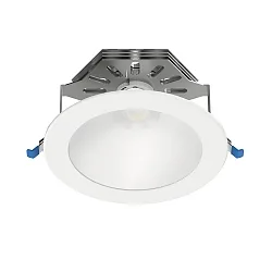 Downlight CHANGY-B TRIZONE - UGR<25 ETM multipower, reculer, avec optique de lentille IP54, blanche 