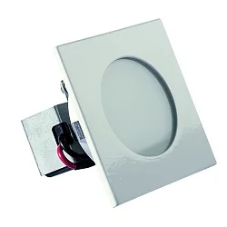 Luminaire d'encastrement mural  LARA V2 angulaire IP40, scintillant, blanche 