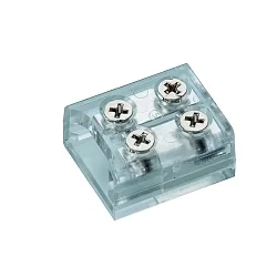 Alimentation VARDAFLEX 1CM - SCREW 2 pôles, transparent