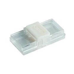 Connecteur direct VARDAFLEX 1CM - PUSH LOCK-W 2 pôles, mat, transparent