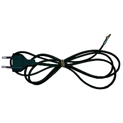 Câble de connexion  avec fiche, noir