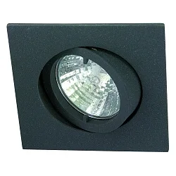 Lumière encastrée QUADRO pivotant IP20, graphite