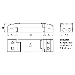Driver de LED TRIDONIC,DIMMBAR / CASAMBI courant constant, Casambi