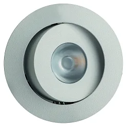 Projecteur encastré MENTE COB LIGHTPOINT 350MA rond, pivotant, courant constant IP20, blanc mat