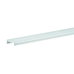 Accessoire Couverture du profil FUP18/7 / OPAL 2M plat, affleurant, blanc opale 200cm