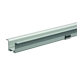 Profil de collerette TKP18/18 / 2M version pour montage encastré, profond, aluminium anodisé
