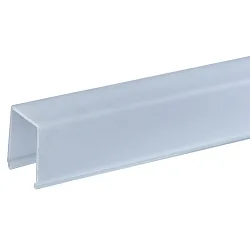 Accessoire Couverture du profil UP20/11 H37 2M angulaire, haut, blanc mat 200cm