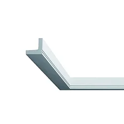 Mousse de support PU VOUTE 5X5 / 2M angulaire, blanche