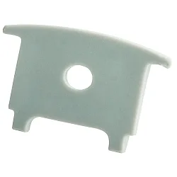 Embout COLLAR PROFILE HIGH haut, avec trou pour câble, gris