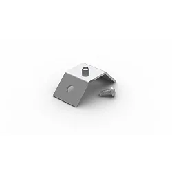 Support de montage PFH351 - 45° - VARDAFLEX PLATIN incliné, aluminium