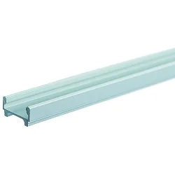 Profil en U FLAT 23/12 - 2M plat, aluminium anodisé