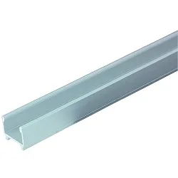 Profil en U HIGH 23/18 - 2M haut, aluminium anodisé