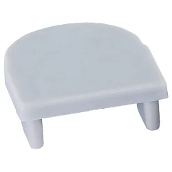 Embout PFH415 / PFH418 (COMBINED WITH COVER PFH891) fermé, gris