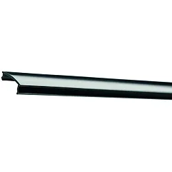 Accessoire Couverture du profil PFH405/8 / PFH415/8 / PFH425 / PFH435 / PFH455 - BLIND COVER 2M, noir 200cm