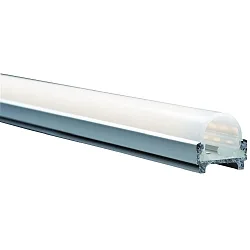 Accessoire Couverture du profil PFH405/8 / PFH415/8 / PFH425 / PFH435 / PFH455 - FROSTED 2M semi-circulaire, blanc mat 200cm