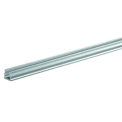 Profil en U MUP8/8 MINI - 2M, aluminium anodisé