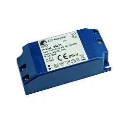 Driver de LED 12V 36W constante de tension, commutable, bleu
