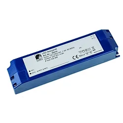 Driver de LED 24V 100W constante de tension, commutable, bleu