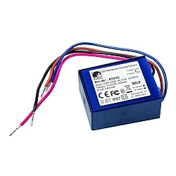 Driver de LED 600MA / 1.8W-6.6W / ACTIVE PFC courant constant, commutable, bleu