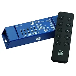 controller RF 12V/24V - 240W/480W - RGBW 4 channel, RGBW, with remote control, blue, black