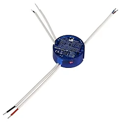 Dimmer DALI DALI-2 PUSH DIM DT6 / AC 9W / 350-700MA / SINGLE COLOUR rond, courant constant, 1 canal, bleu