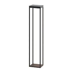 Lampe solaire à accu RADIA MEGA avec capteur IP65, gris graphite