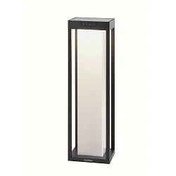 Lampe solaire à accu RADIA MOON MAXI avec capteur IP65, gris graphite