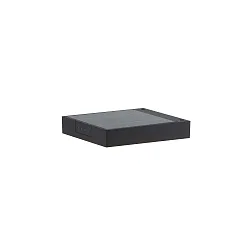 Lampe solaire à accu ALA WALL avec capteur IP65, gris graphite