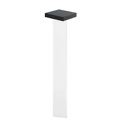 Lampe solaire à accu SCOTTY avec capteur IP65, gris graphite