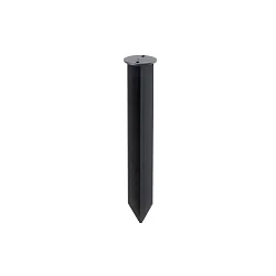 ground spike, graphite grey