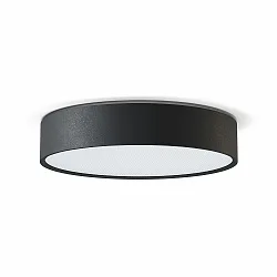 Luminaire de surface DISC IP20, noir gradable