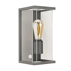 Luminaire mural d'extérieur NULANTERN standard E27 IP54, anthrazit, couvert de poudre