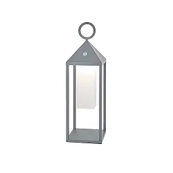 Lampe de table à accu NUPHARE avec variateur tactile IP54, anthrazit gradable
