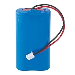 Batterie de remplacement NUINDIE, 5V DC / 3.7V DC, 4400mAh, avec bouclier de protection, connecteur et gaine thermorétractable