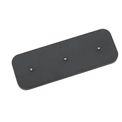 charging station FACETTA & VELUNA 3-fold, black