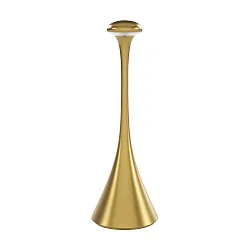 Lampe de table à accu NUDROP CCT Switch, avec variateur tactile IP54, or gradable