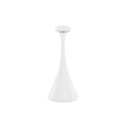 Lampe de table à accu NUDROP MINI CCT Switch, avec variateur tactile IP54, blanc neige gradable