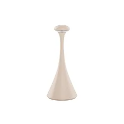 Lampe de table à accu NUDROP MINI CCT Switch, avec variateur tactile IP54, beige dune gradable