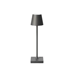 Lampe de table à accu NUINDIE POCKET USB-C haut / bas, avec connexion USB, CCT Switch, avec variateur tactile IP54