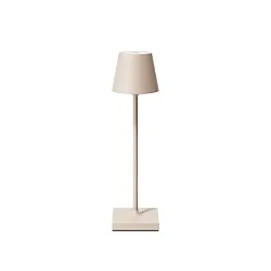 Lampe de table à accu NUINDIE POCKET USB-C haut / bas, avec connexion USB, CCT Switch, avec variateur tactile IP54