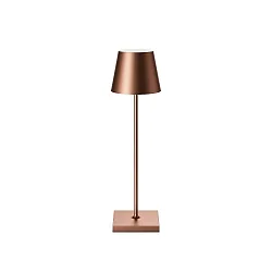 Lampe de table à accu NUINDIE USB-C haut / bas, avec connexion USB, CCT Switch, avec variateur tactile IP54