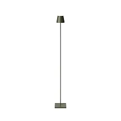 Lampadaire à accu NUINDIE USB-C haut / bas, avec connexion USB, CCT Switch, avec variateur tactile IP54, vert sapin gradable