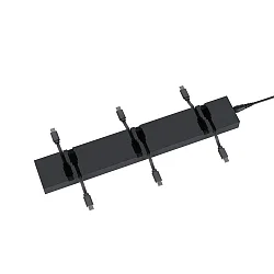 Station de recharge NUINDIE USB-C 6 fois, noir