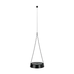 Lampe suspendue à accu MAHINA USB-C (L) CCT Switch, avec variateur tactile IP20, noir gradable