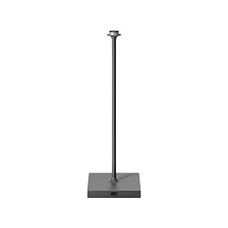 Pied de lampe NUINDIE, gris graphite