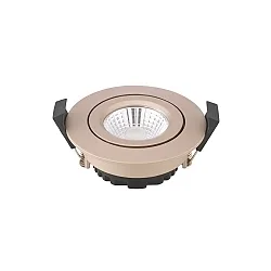 Lumière encastrée DILED 68 pivotant, Dim-To-Warm IP30
