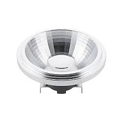 Glare free LED Reflector lamp AR111 ARGENT DIM, 12V, Ø 11.1cm / L 5.5cm, G53, 12W 2700K 800lm 10° CRI>92, dimmable