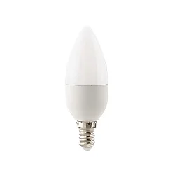 Lampe en forme de bougie LED ECOLUX C35 E14 5,5W 470lm 2700K 240° CRI 80 