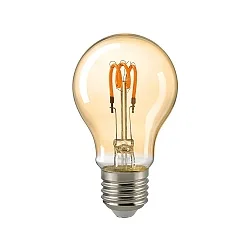Ampoules décoratives à filament CURVED GOLD dimmable G125 clair E27 4W 160lm 2000K 360° CRI 80 gradable