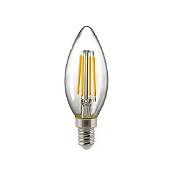 Ampoule à filament forme bougie FILAMENT C35 dimmable E14 4,5W 470lm 2700K 330° CRI 80 gradable